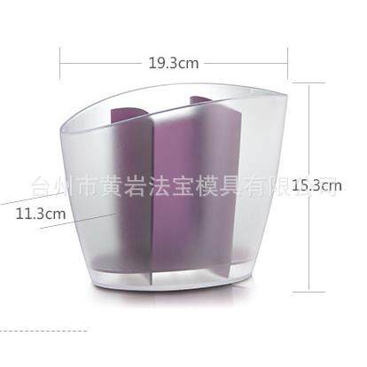 餐具收纳筒家用厨房多功能筷笼沥水架可拆卸餐具置物架塑料模具