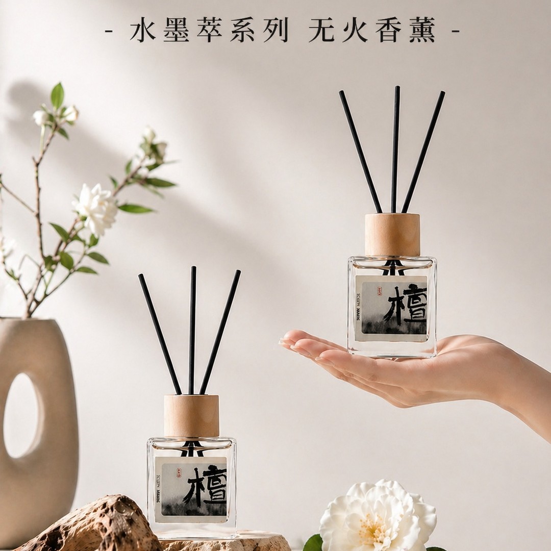 栀子香无火藤条香薰持久除异味