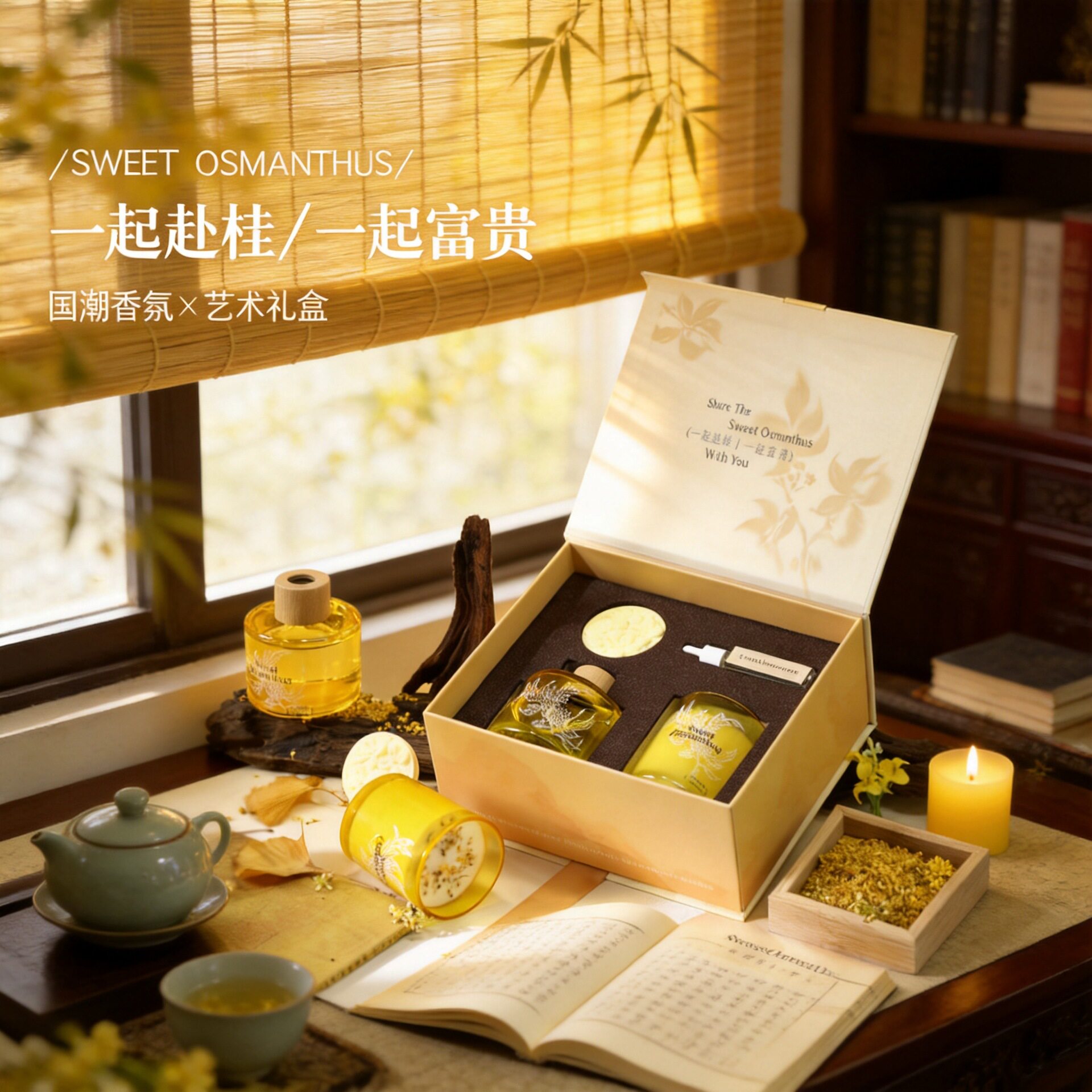 文创香薰蜡烛礼盒香氛礼