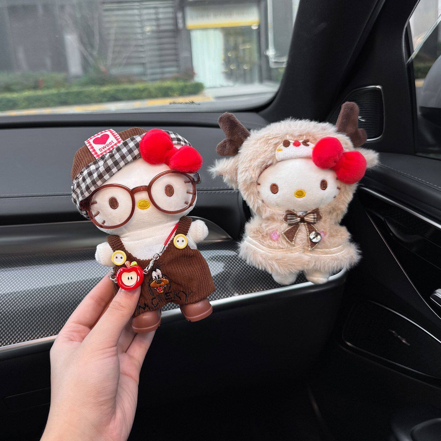 Hellokitty汽车空调出风口装饰品车载香薰小摆件2026新款香氛可爱