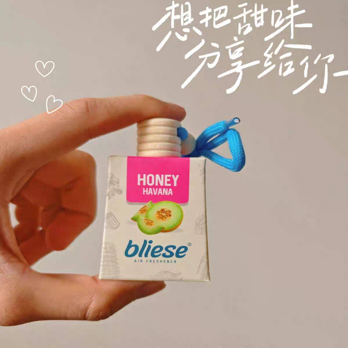 马来西亚Bliese车载香薰挂室内香薰瓶挂式香水持久清新挂式香水