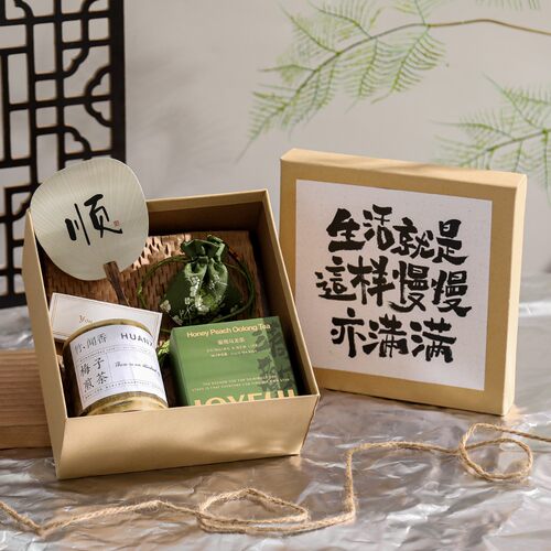 国风木质香薰礼盒高级伴手礼
