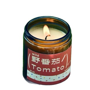 CF植物学家同款野番茄香薰蜡烛氛围摆件高级伴手礼小破蜡番茄叶蒂