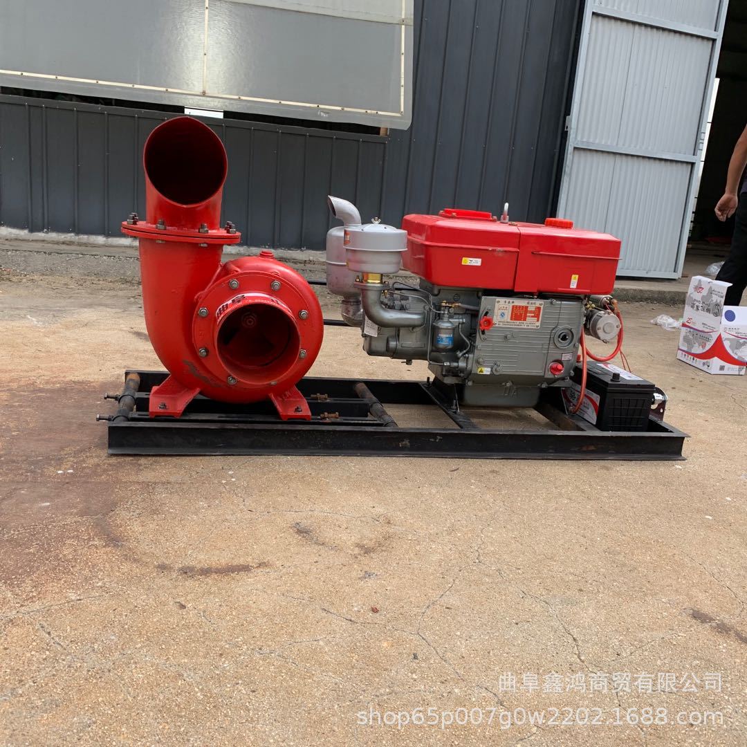 防汛抗洪水冷柴油8寸离心泵