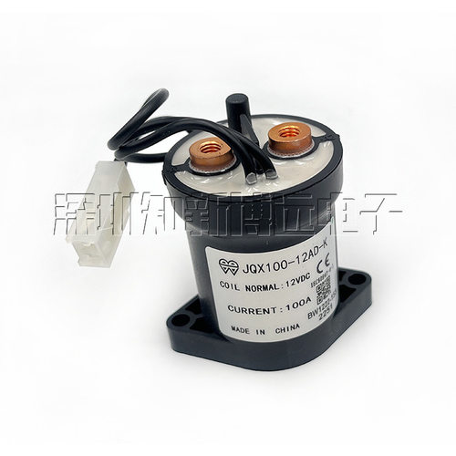 JQX100-12AD-K SCII直流继电器接触器12VDC 100A 450V 汽车继电器