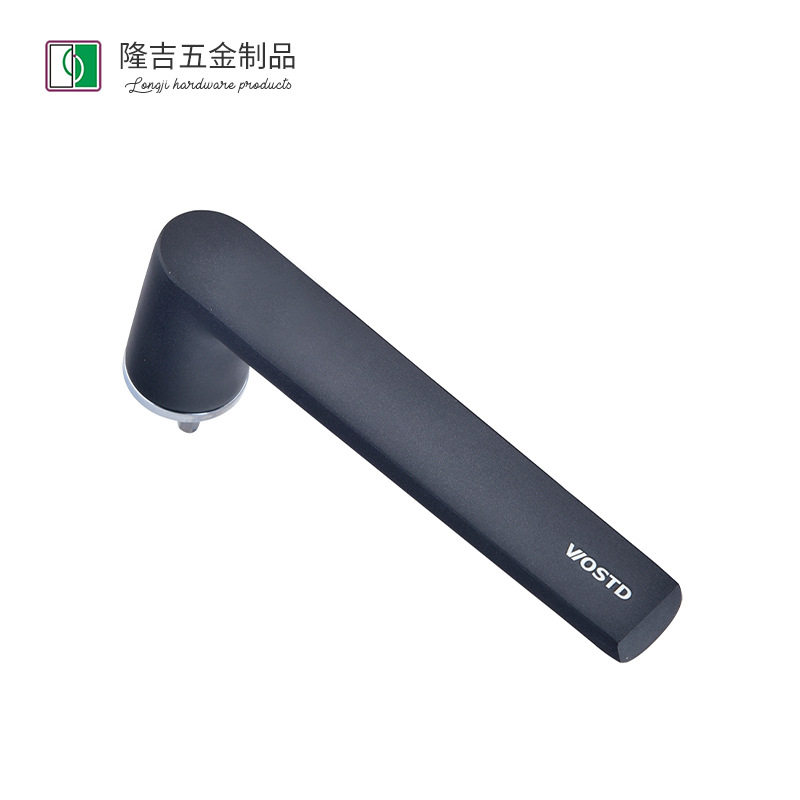 铝合金方轴无基座执手窗锁