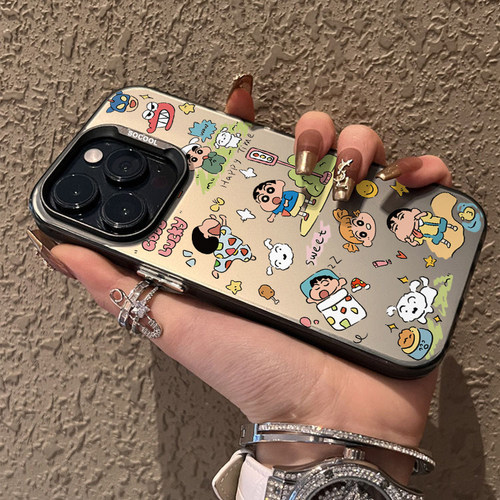 胜壳苹果磨砂可爱卡通高级感