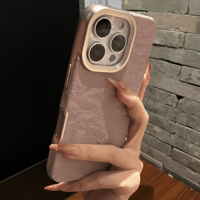 新款秋冬丝绒手机壳轻奢高级感潮