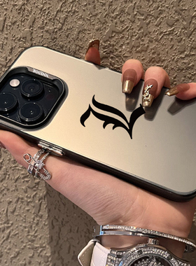 小众死亡笔记L适用苹果15手机壳iphone14/13promax硬壳12高级感11pro男女潮酷新款xsmax镭射8plus个性动漫SE