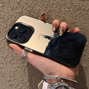 国潮黑神话悟空16手机壳15适用iPhone11/12/13/14Promax苹果7磨砂8plus保护套西游记孙悟空男潮x高级感天命人