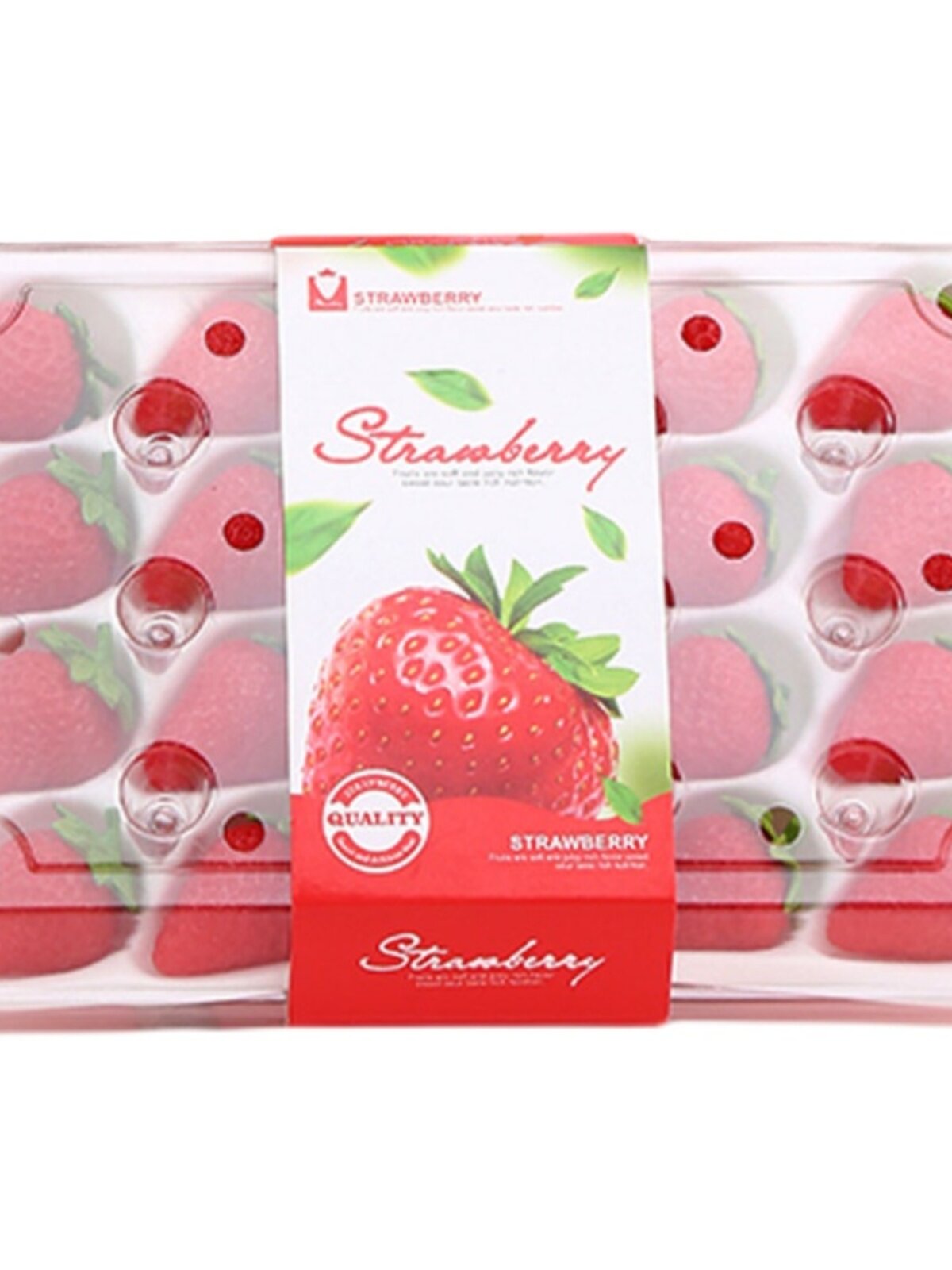 精品草莓包装礼品盒子高档水果保鲜透明悬空防震快递专用草莓盒子