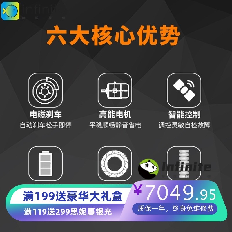 和美德702MAX老年代步车四轮双人残疾电瓶车老人助力电动车接孩子