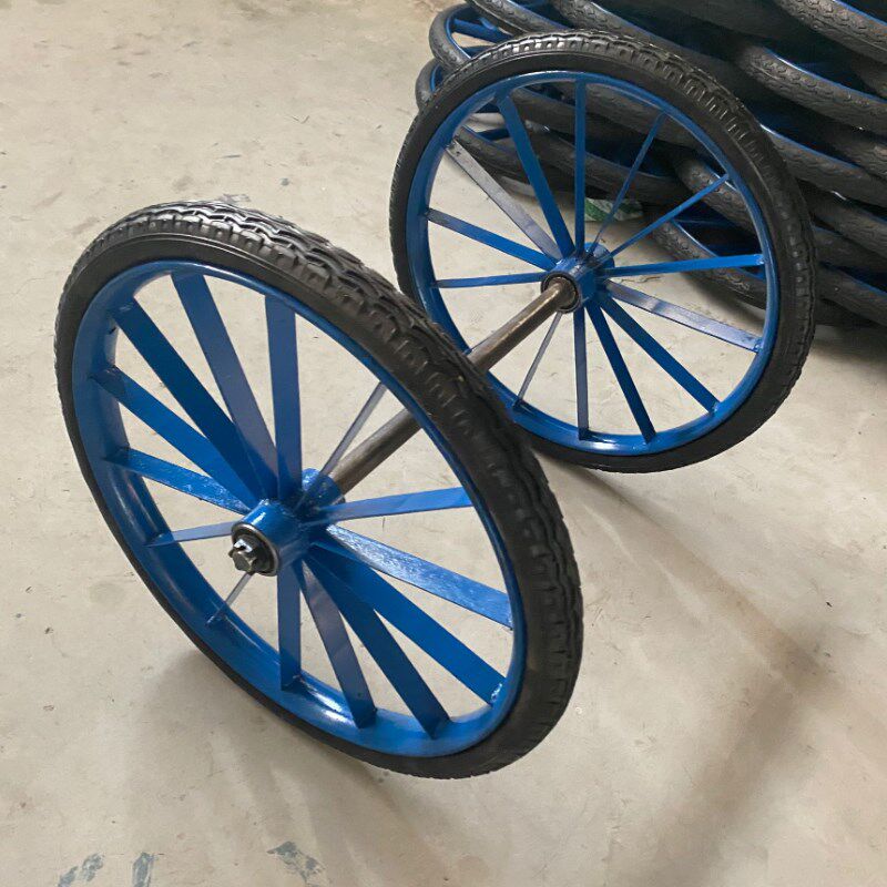 架子车轮胎斗车轮力车实心轮胎26x21/2工地车沙浆车翻斗车板车轮