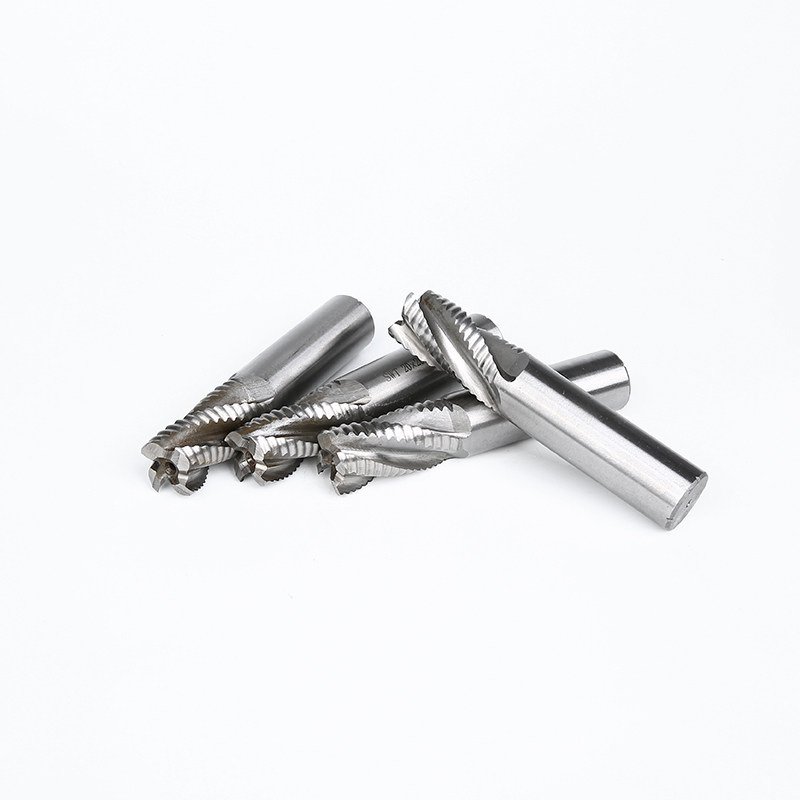 整体西南直柄超硬白钢波刃玉米粗皮铣刀16  20  25