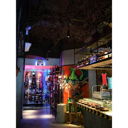 轨道射灯可伸缩调光变焦LED长杆明装吸顶吊杆吊线导轨灯商用餐饮