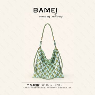 热卖 6895通勤女包直播间爆款 好看收纳包托特包复古运动ol 八妹