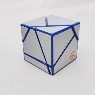 方是Lim二阶鬼魔魔方2x2 Ghost Cube蓝色底 益智减压魔方玩具