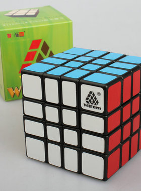 智力乐园 4x4x4 混元黑色魔方 444 Mixup Magic cube
