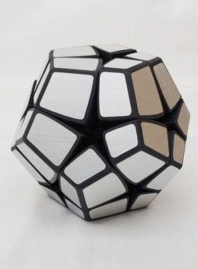 3D打印 镜面二阶五魔方 2x2.Mirror Megaminx Cube变形12面体魔方