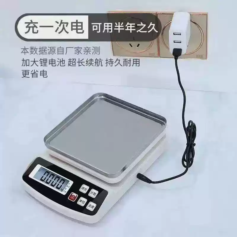 德国进口精准电子秤家用充电