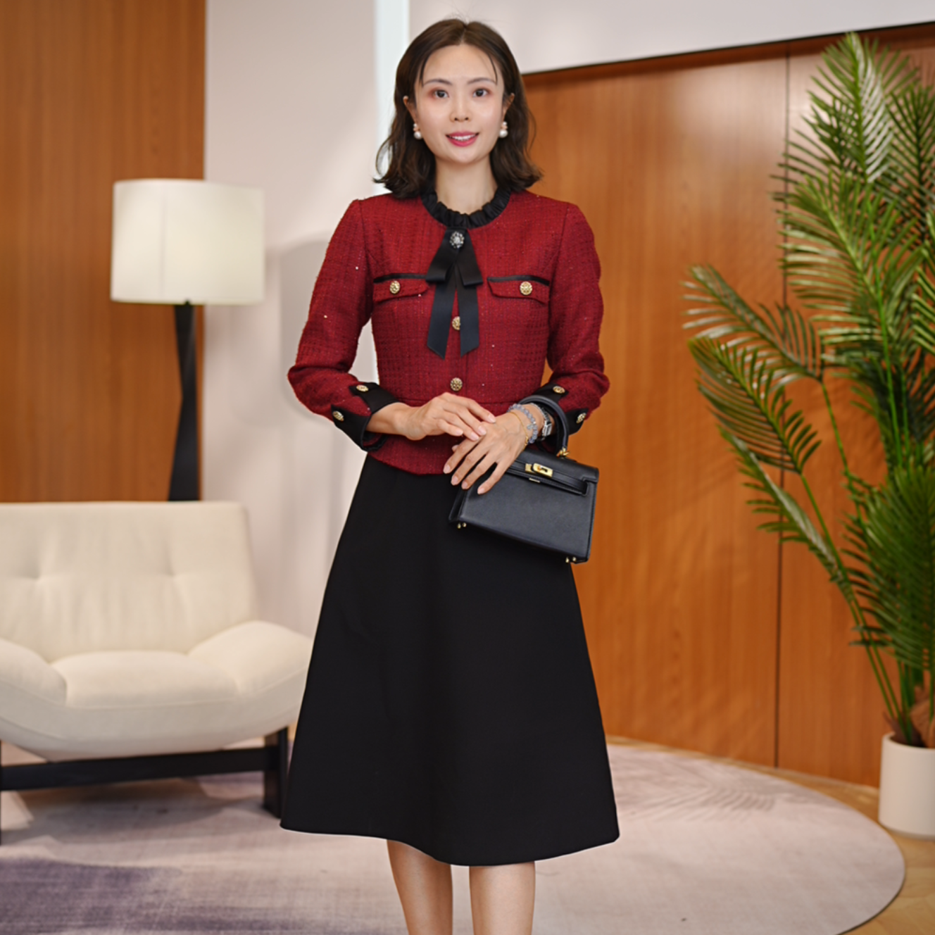 【南油虹姐】秋冬小香风新款时尚名媛洋气假两件连衣裙2699,女装/女士精品,连衣裙,淘宝优惠券,粉丝福利购,淘宝优惠卷