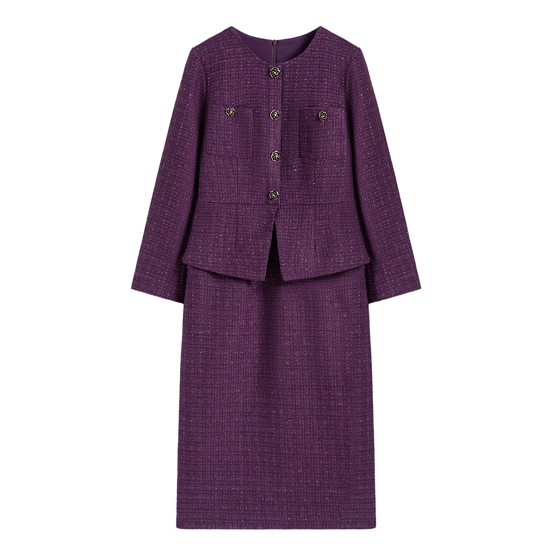 【南油虹姐】小香风气质轻奢时尚名媛假两件连衣裙,女装/女士精品,连衣裙,淘宝优惠券,粉丝福利购,淘宝优惠卷