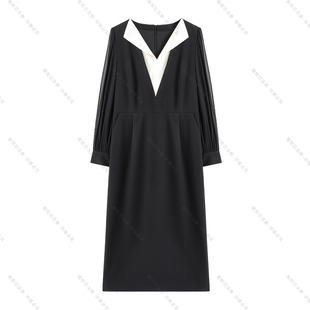 南油虹姐 名媛优雅时尚 夏季 纯欲风轻熟风修身 连衣裙3023 新款