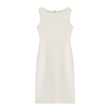 【南油虹姐】背心连衣裙女春夏高级气质修身开叉无袖连衣裙,女装/女士精品,大码连衣裙,淘宝优惠券,粉丝福利购,淘宝优惠卷