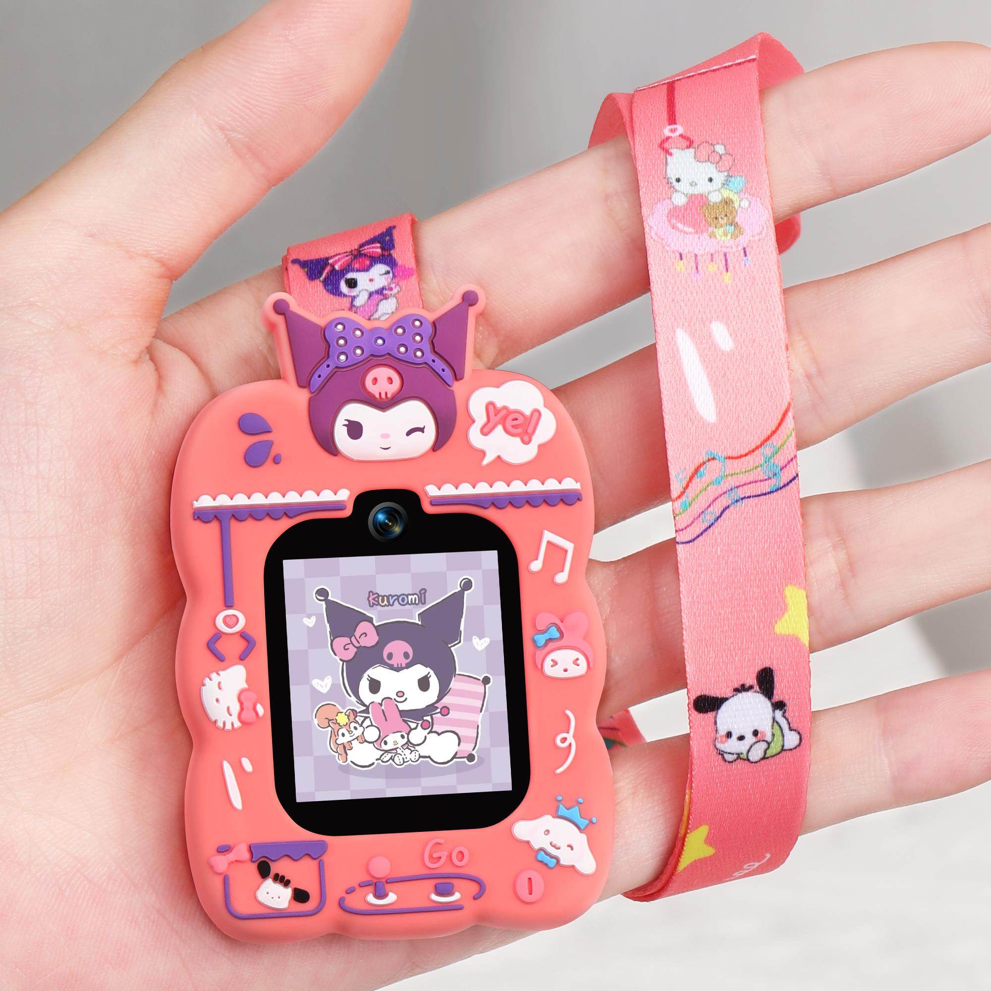 通用金立YOGO6S/3/9儿童电话手表6pro表带挂脖子套保护壳吊绳表袋