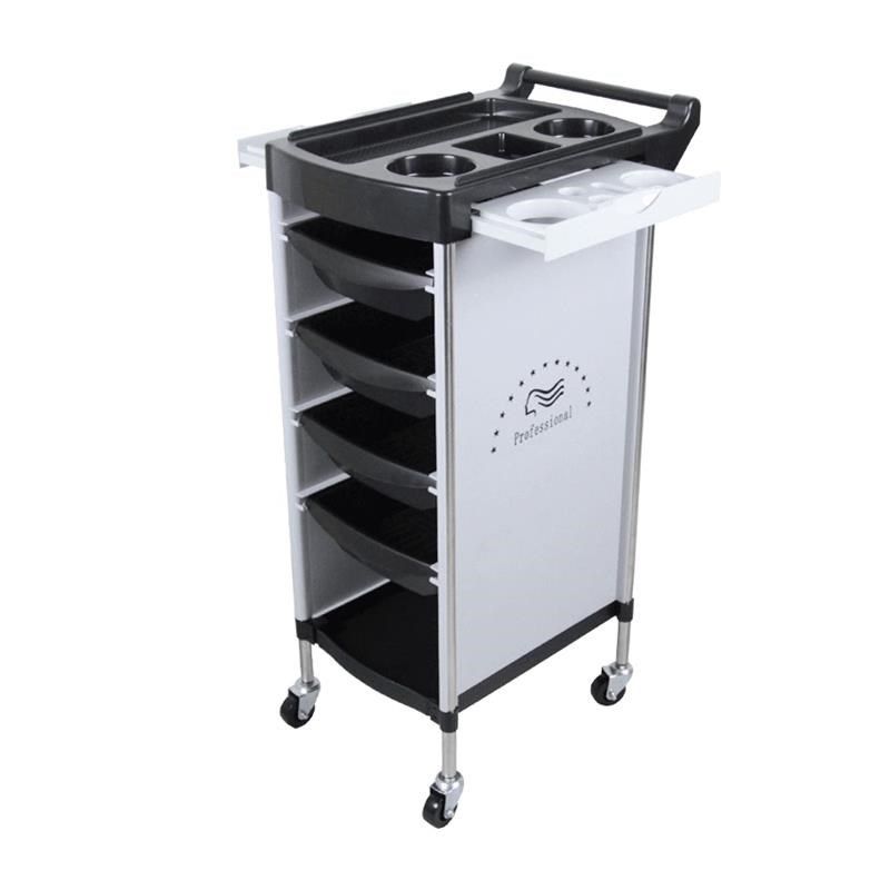 新款美容美发车复古小推车理发店工具车发廊专用烫染杠车手推欧式