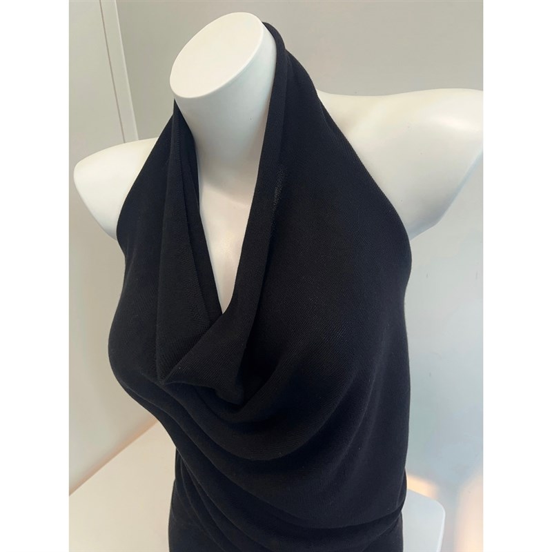 本期挚爱!!一定要入!巨好看的红色荡领挂脖针织吊带无袖上衣