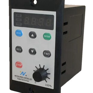 US-52智能数显调速器电机调速器单相220V电机调速开关马达软启动