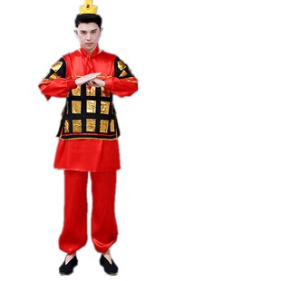 古代士兵服演出服成人古装男古代将军盔甲服装年会三国兵马俑服装