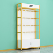 货架展示柜陈列化妆品置物架产品零食样品母婴店超市多层手办柜子