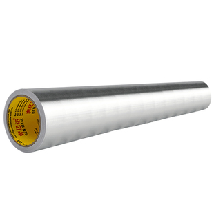 加厚耐高温铝箔胶带自粘单面锡箔纸加宽1.2米铝纸耐高温防水防火