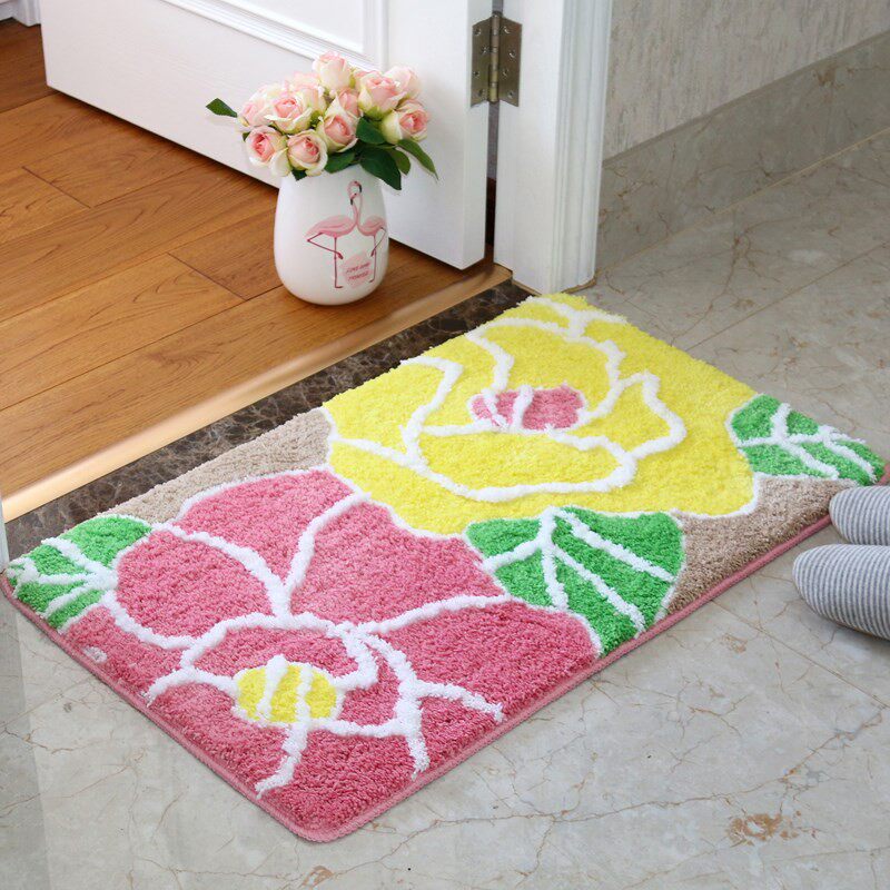 可机洗卡通加厚门厅浴室门口吸水脚垫门垫卫生间防滑进门地毯地垫