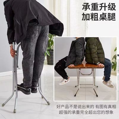 简易折叠桌腿架子桌腿折叠支架餐台脚桌架餐桌腿支架折叠桌子腿子