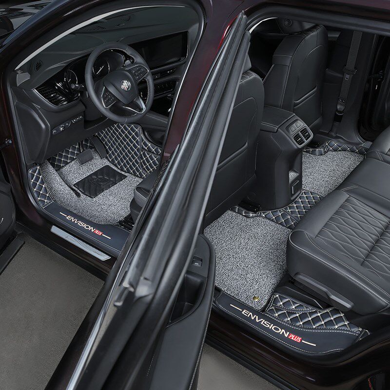 适用别克昂科威plus脚垫全包围2023款艾维亚汽车改装丝圈s专用7座