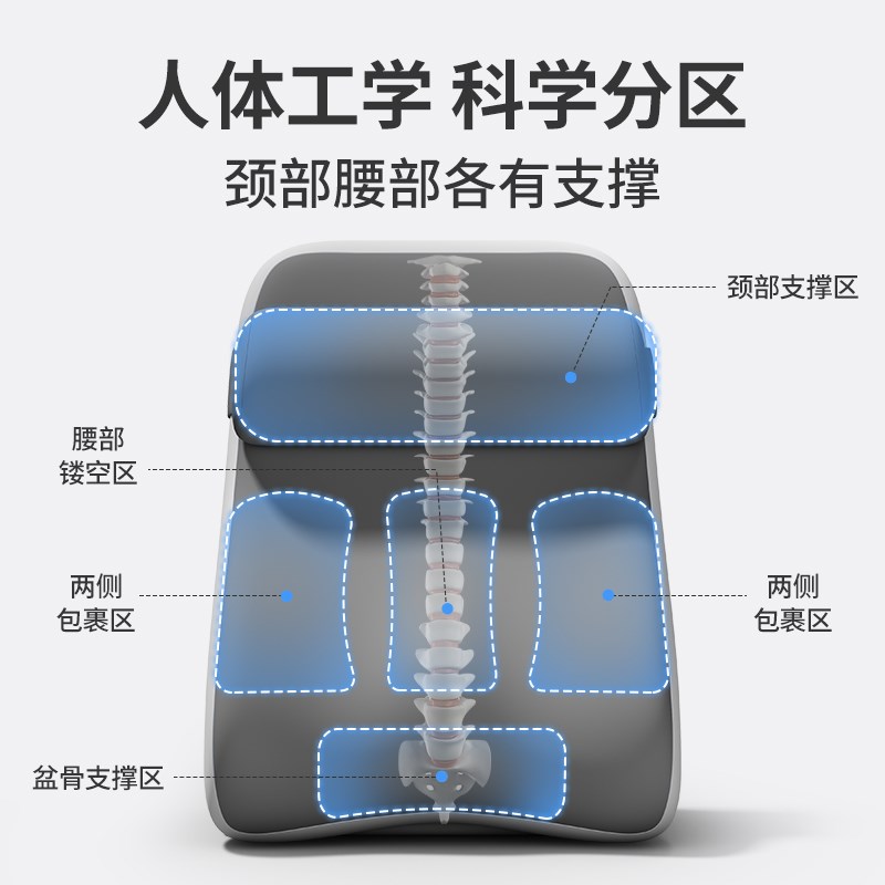 知梦人床头靠垫护腰护颈大靠背孕妇床上半躺神器沙发卧室半躺枕头