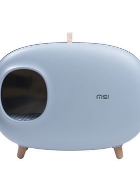 麻薯猫砂盆全封闭抽屉式超大号防外溅防臭走廊式猫厕所猫咪专用