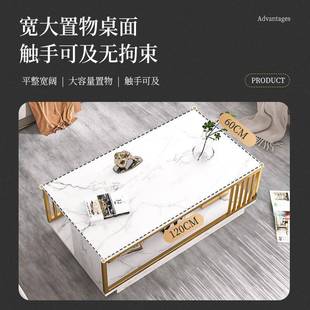 茶几代客厅CNR极简奢落地小户型家用现轻办室泡茶桌出租屋简易公