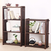 日式 具架摆件架展示博古架茶壶架茶架茶杯架实木置物架书架茶棚茶
