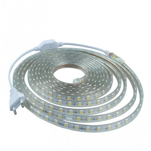 饰吊顶暗槽户外防水彩色软灯条 led灯带220v5050高亮家用客厅装