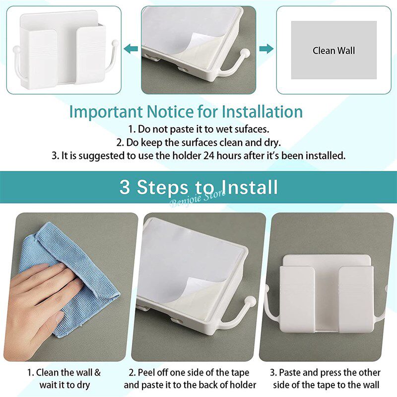 速发Wa Mout Hder Self-Adhesive Ph Chgig Stad Srage