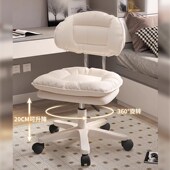 美容凳美甲师椅子升降滑轮转椅吧台收银台美发化妆靠背高脚凳