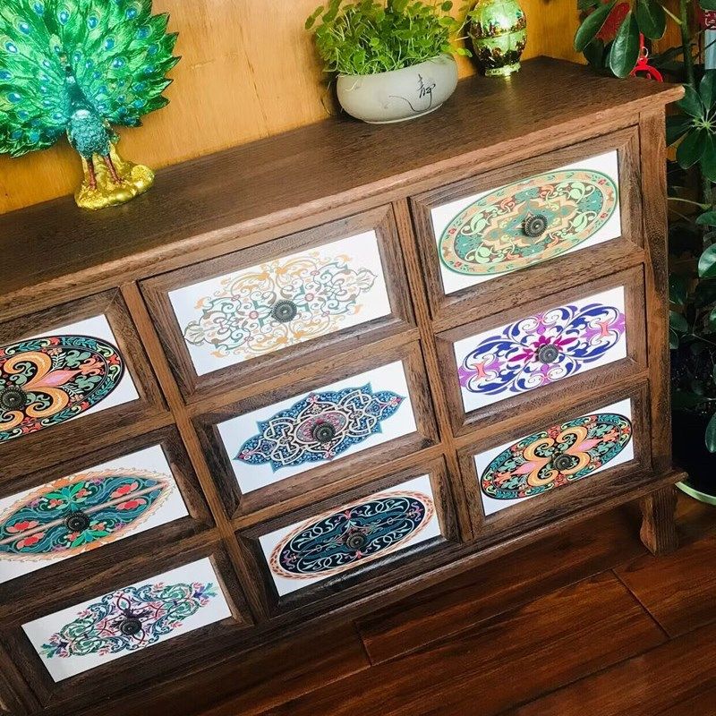 免安装大欧式实木电视柜整体发货液晶电视柜客厅十二抽多层多抽柜