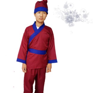 租古装汉服店小二渔夫小厮仆人书生家丁平民茶馆舞台装表演