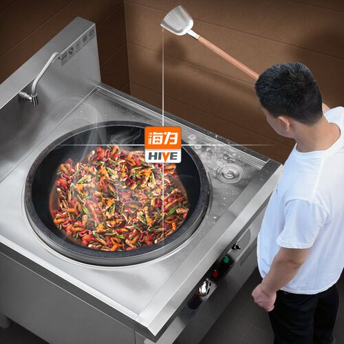 商用电热大锅灶食堂电炒灶大型工地炒菜锅大电热锅卤煮锅牛羊汤锅