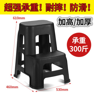 洗车梯凳三步两步台阶登高脚踏梯家用多功能加厚梯子折叠室内