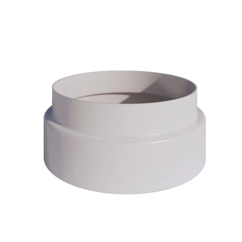 160变180变径圈接PVC管铝箔软管抽油烟机排风排烟管大小转换接头